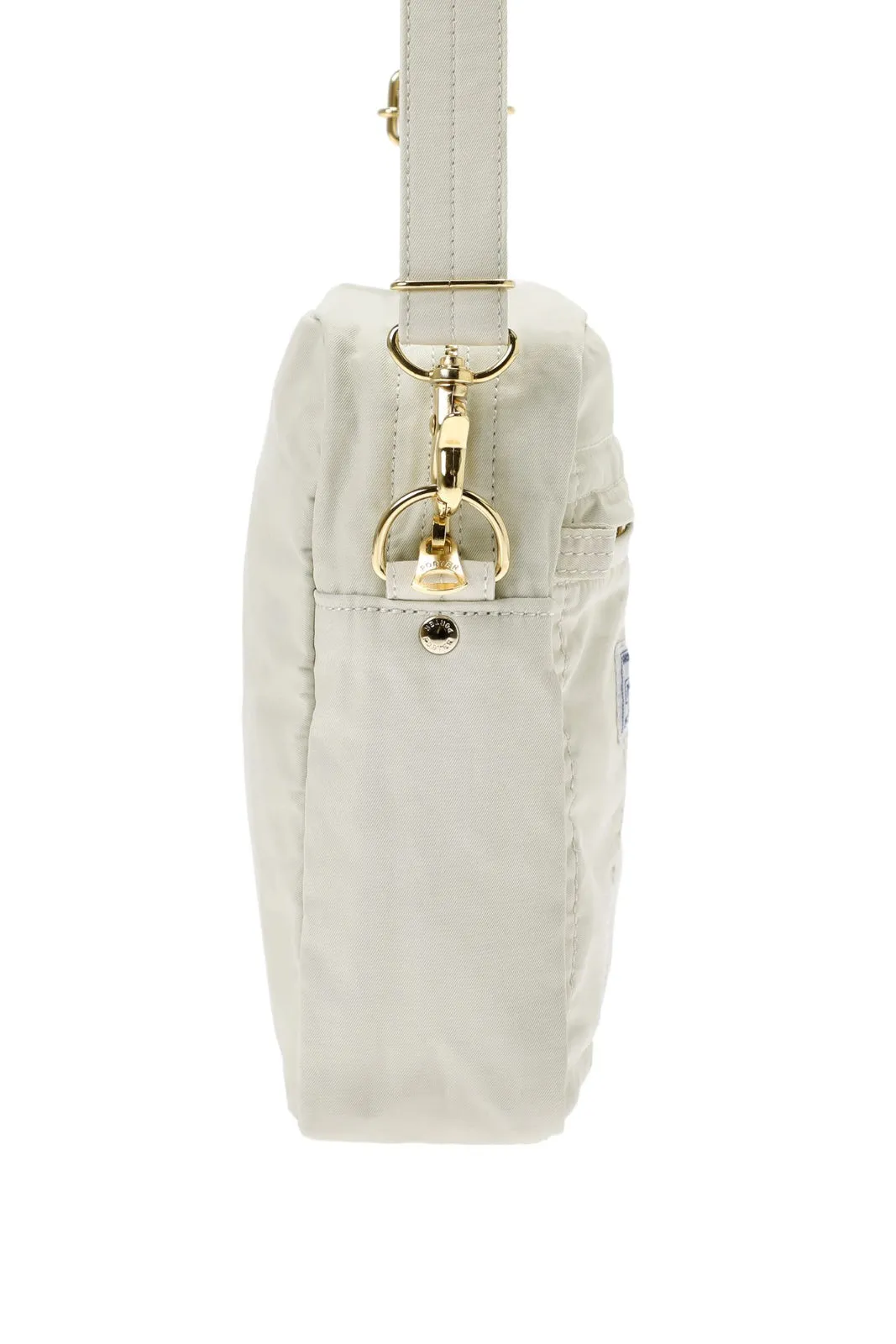 Mile Vertical Shoulder Bag - White