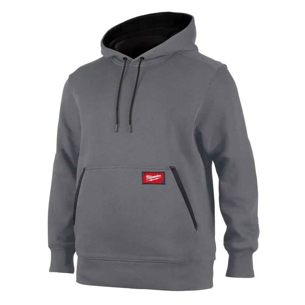 Milwaukee Tools Midweight Pullover Hoodie Grey 351G
