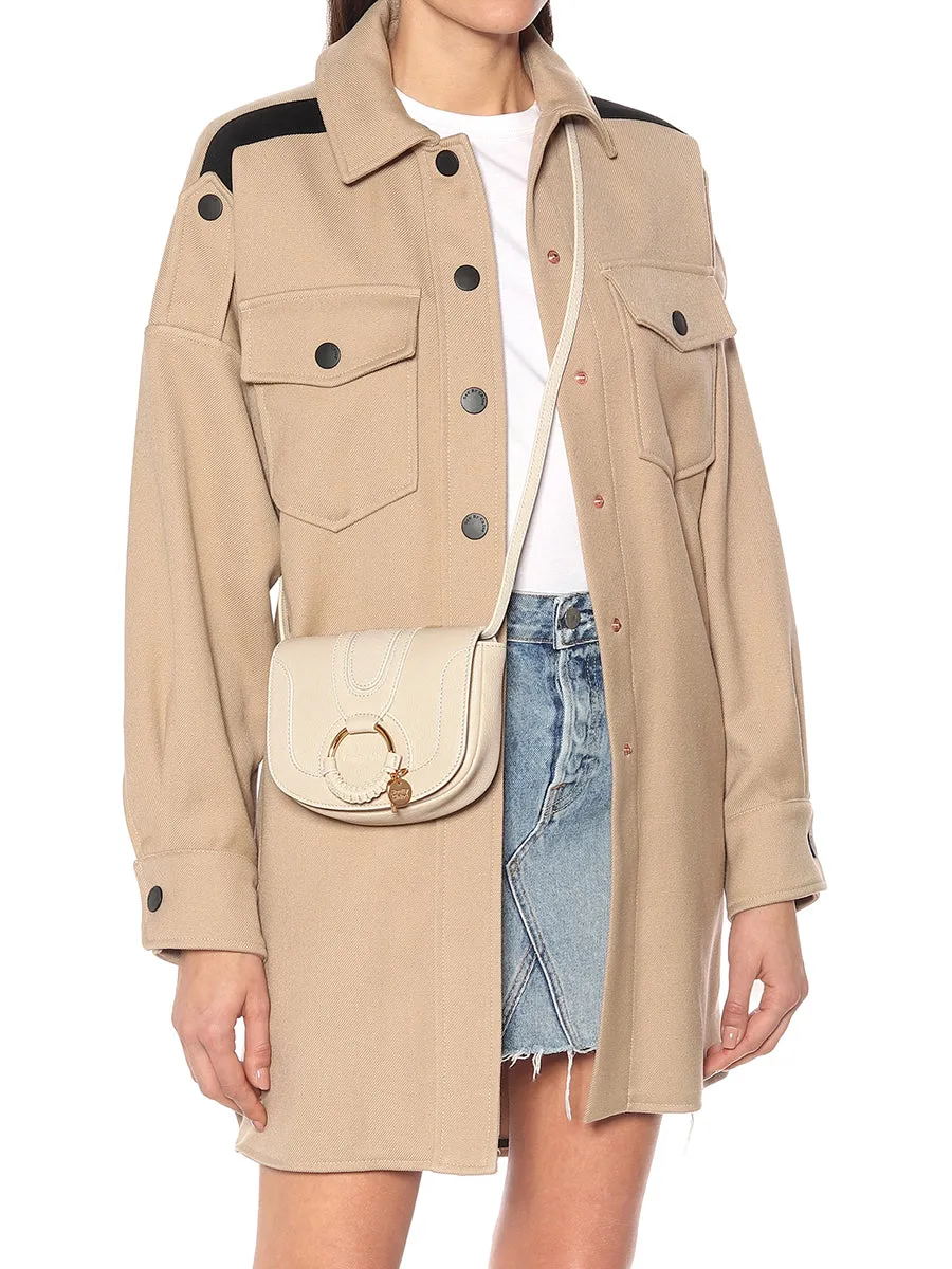 Mini Hana Shoulder Bag in Cement Beige