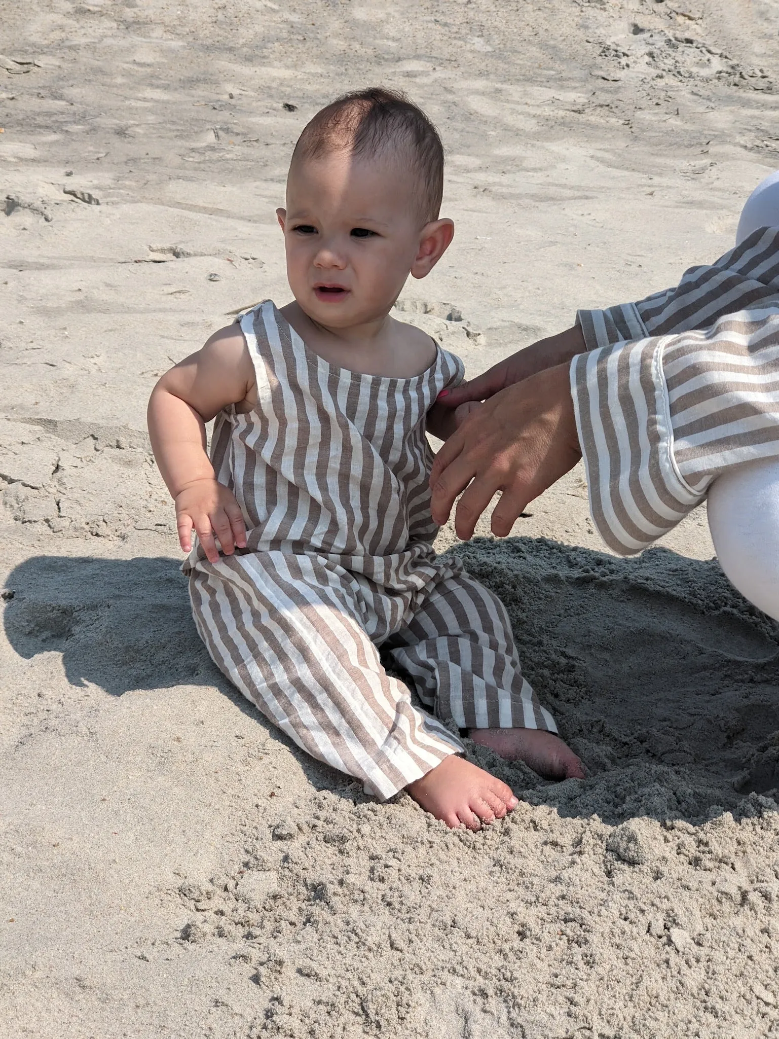 Mini Marni Striped Gauze Tank