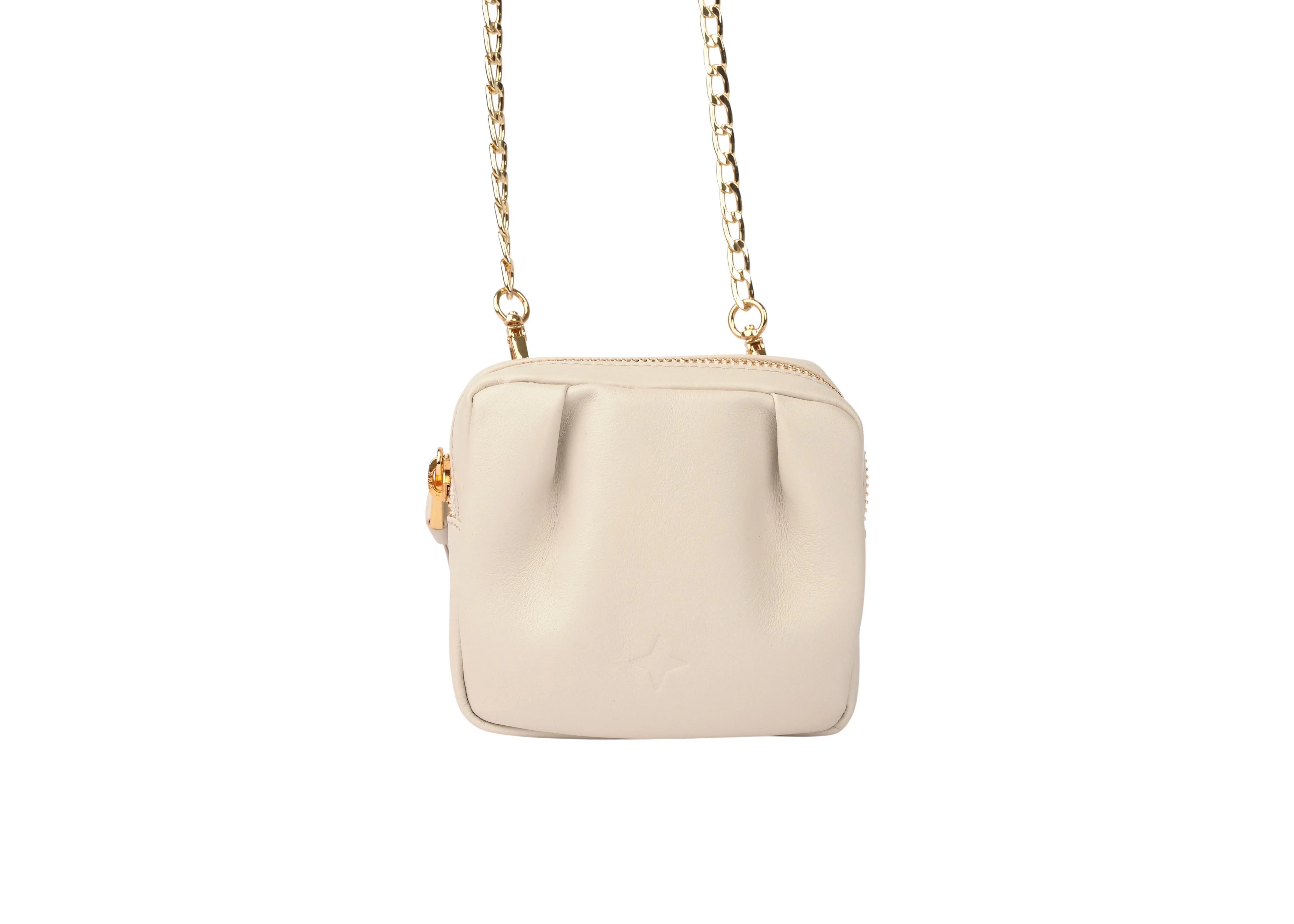 Mini Paulina Ivory Accessory Bag