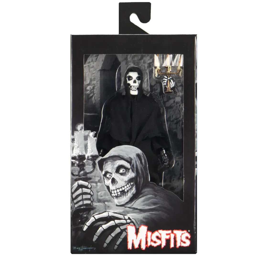 MISFITS FIEND - 8 CLOTHED ACTION FIGURE (BLACK)