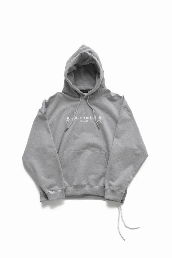MJ BOXY LOGO AND SKULL HOODIE