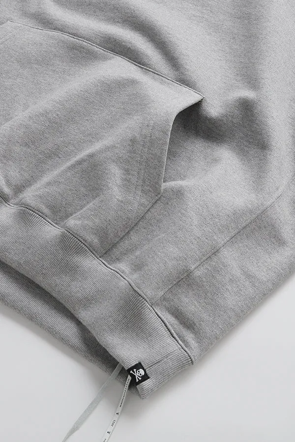 MJ BOXY LOGO AND SKULL HOODIE
