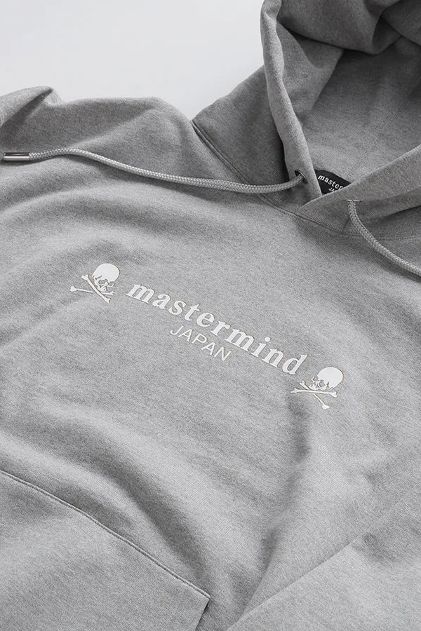 MJ BOXY LOGO AND SKULL HOODIE