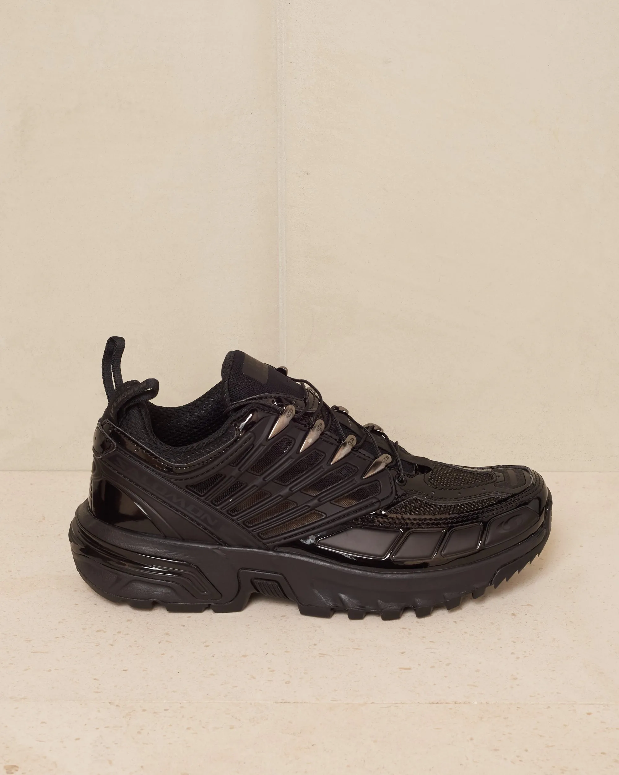 MM6 x Salomon Black ACS Pro Sneakers