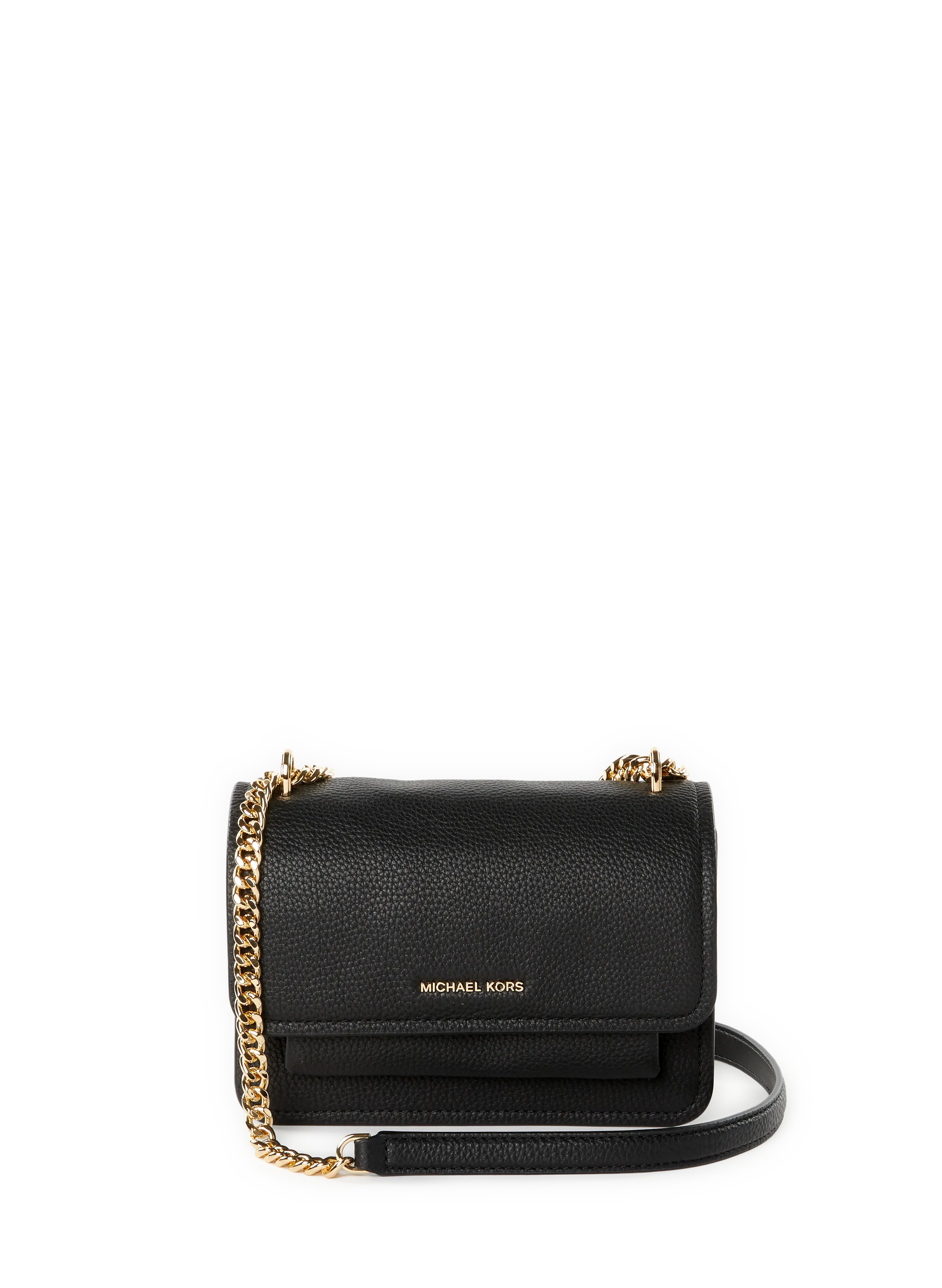 MMK  Claire leather shoulder bag - Black