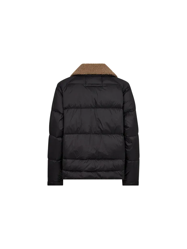 mmRidel Quilt Down Jacket Black