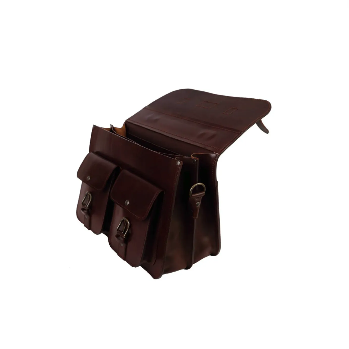 Mod 100 Business Bag Cuoio Havana