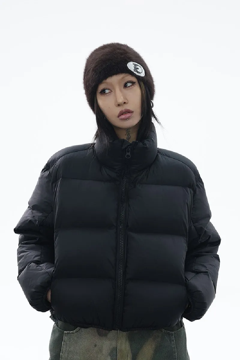 Modern Cropped Down Jacket