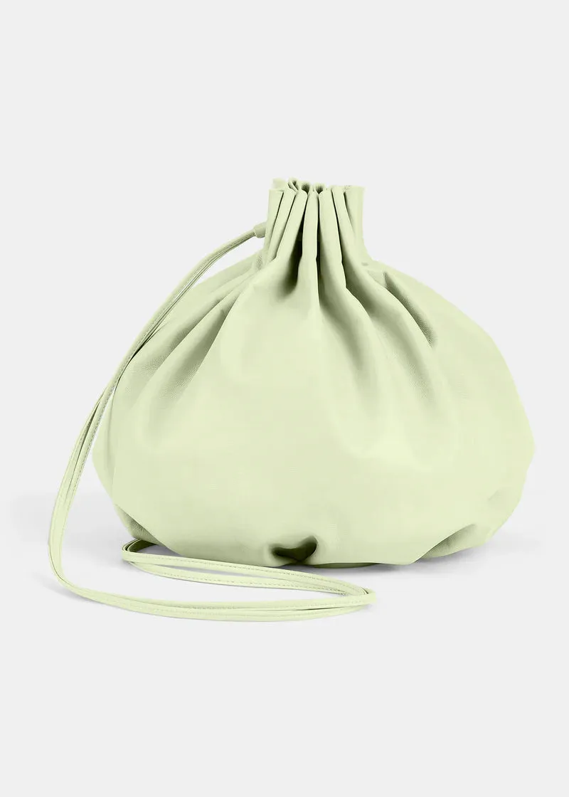 MODERN WEAVING   Pleated Balloon Bag Oxide