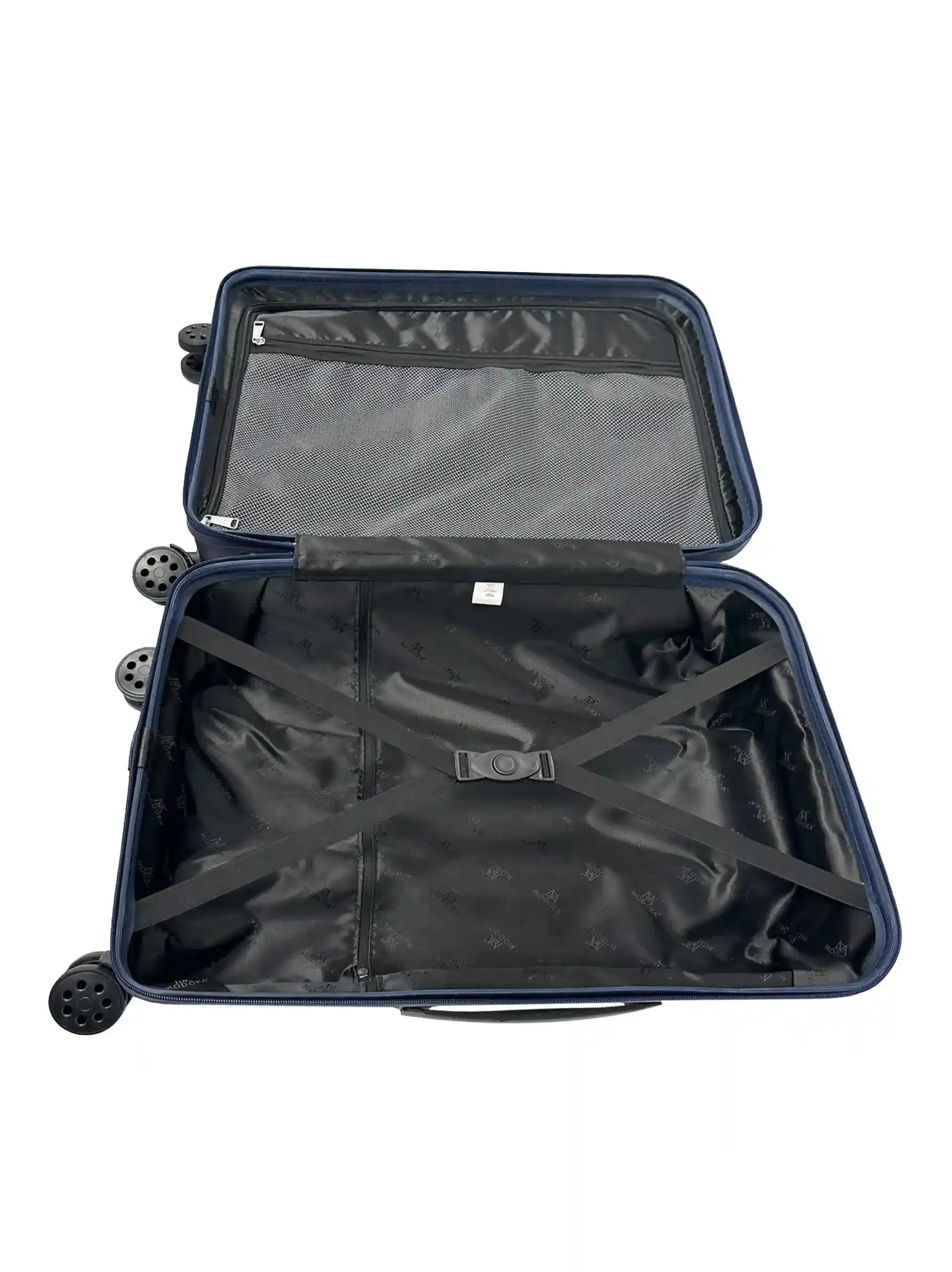 Modora Vanille Collection Navy Medium Suitcase