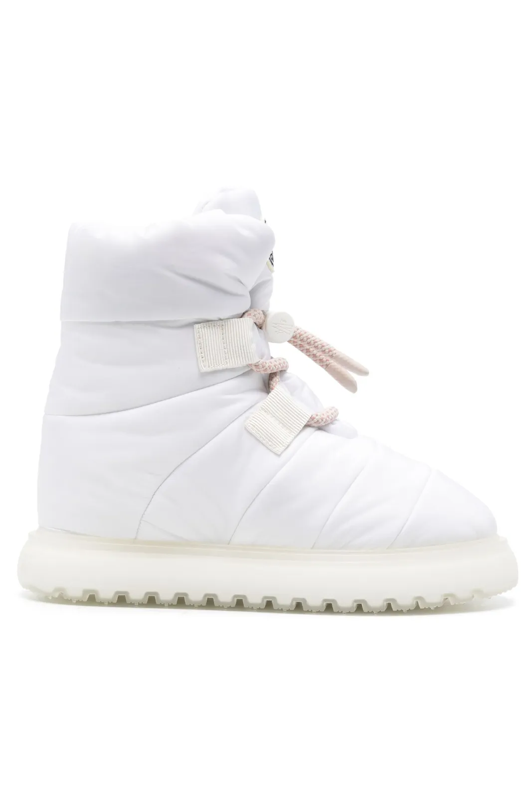 Moncler Gaia Pull ankle woman white boots