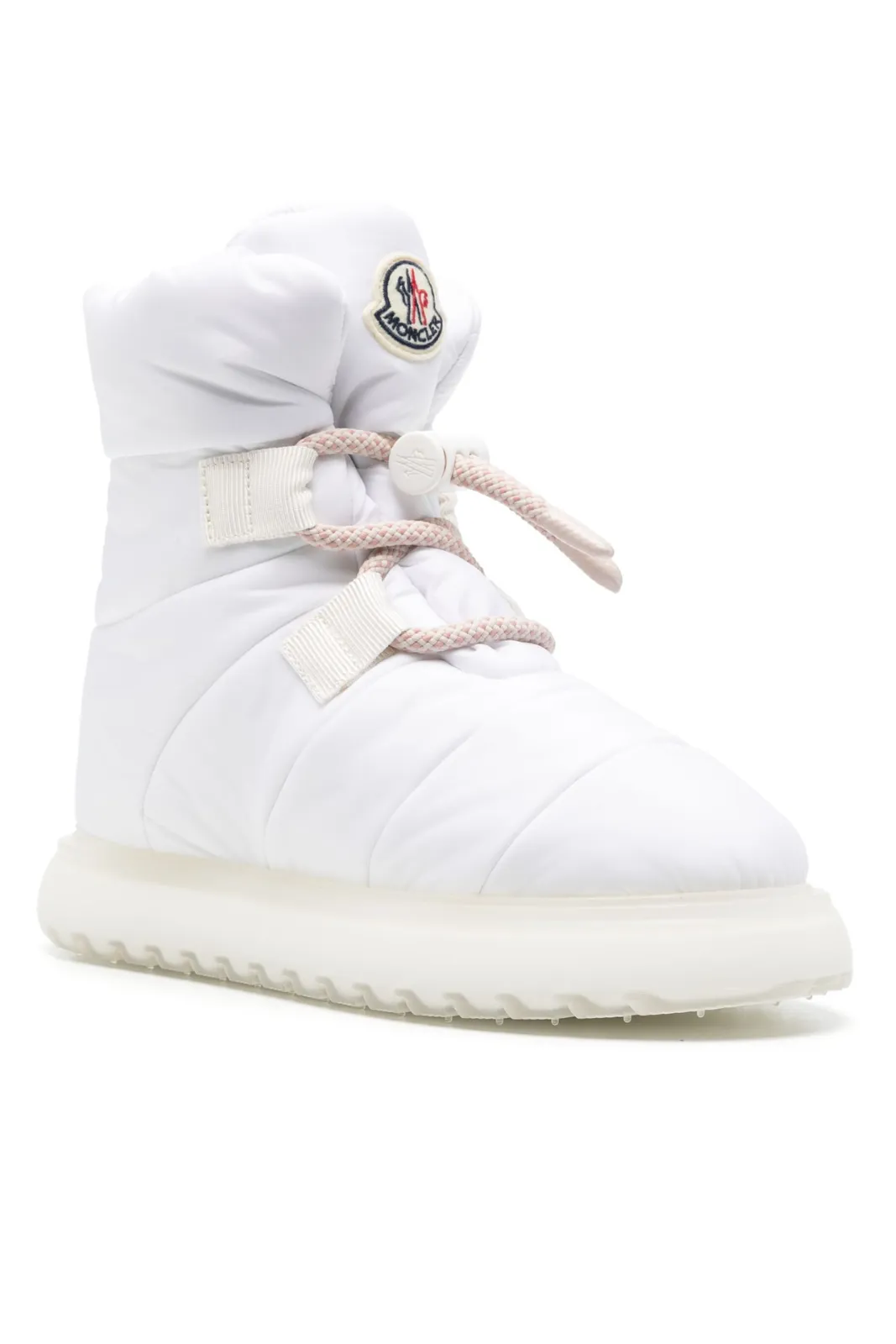 Moncler Gaia Pull ankle woman white boots