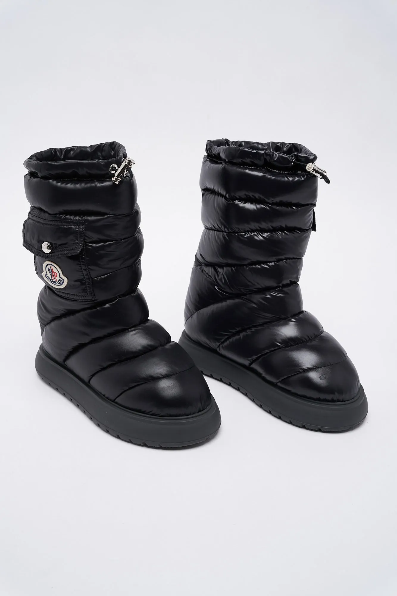 Moncler Gaia Snow Boots Black