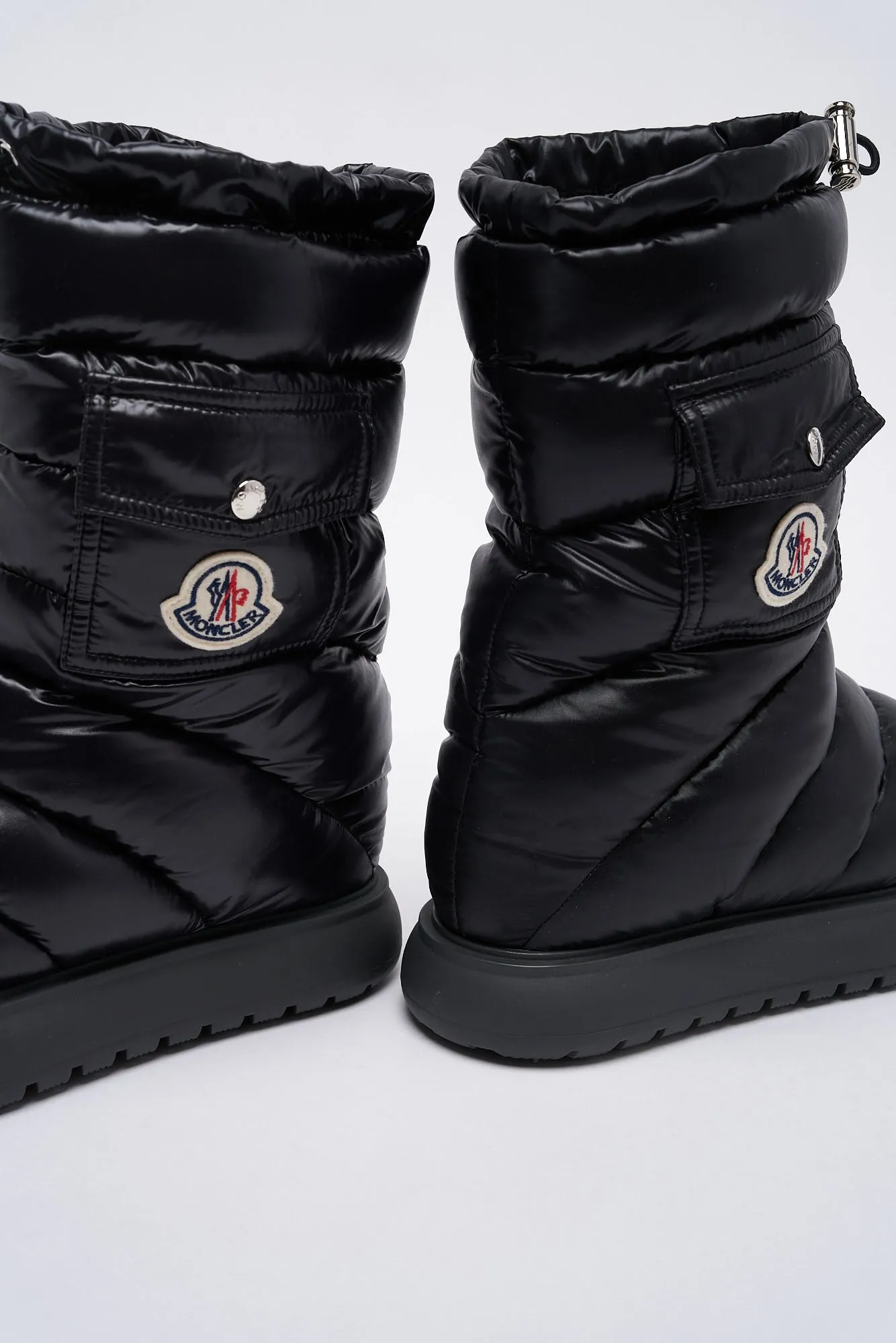 Moncler Gaia Snow Boots Black