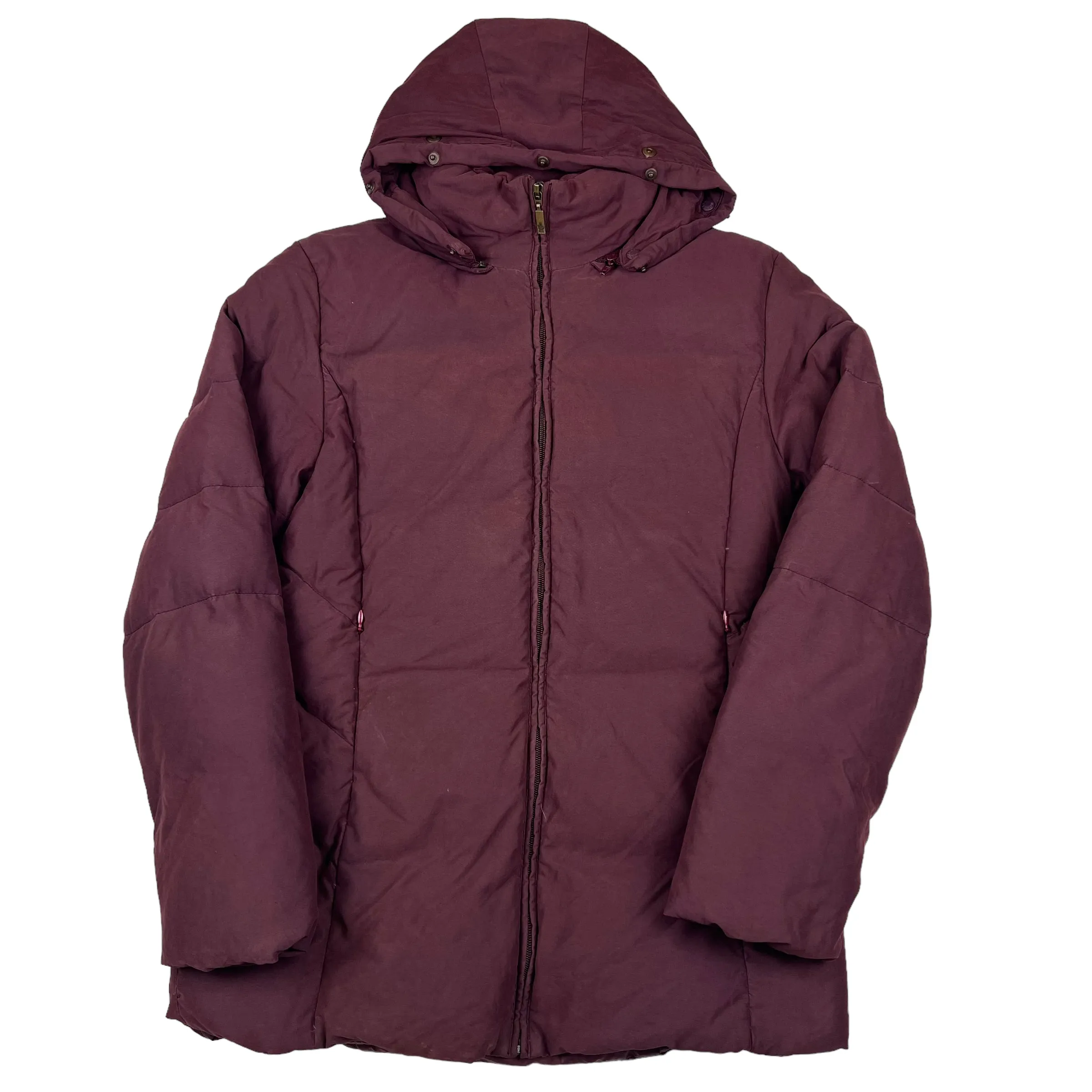 Moncler Maroon Puffer Jacket