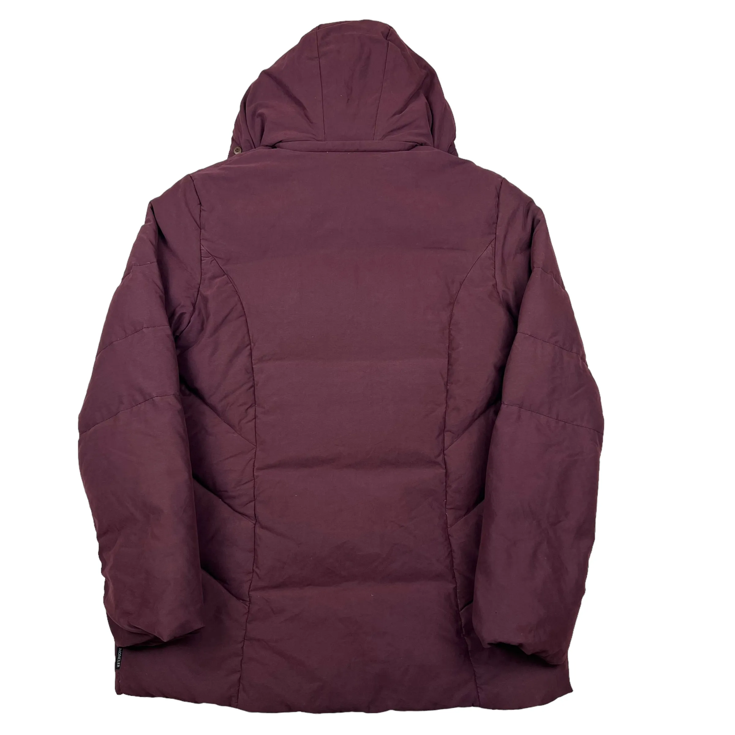 Moncler Maroon Puffer Jacket