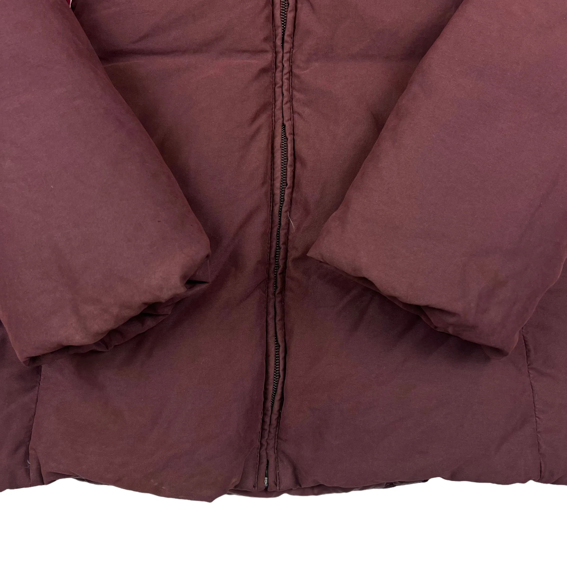 Moncler Maroon Puffer Jacket