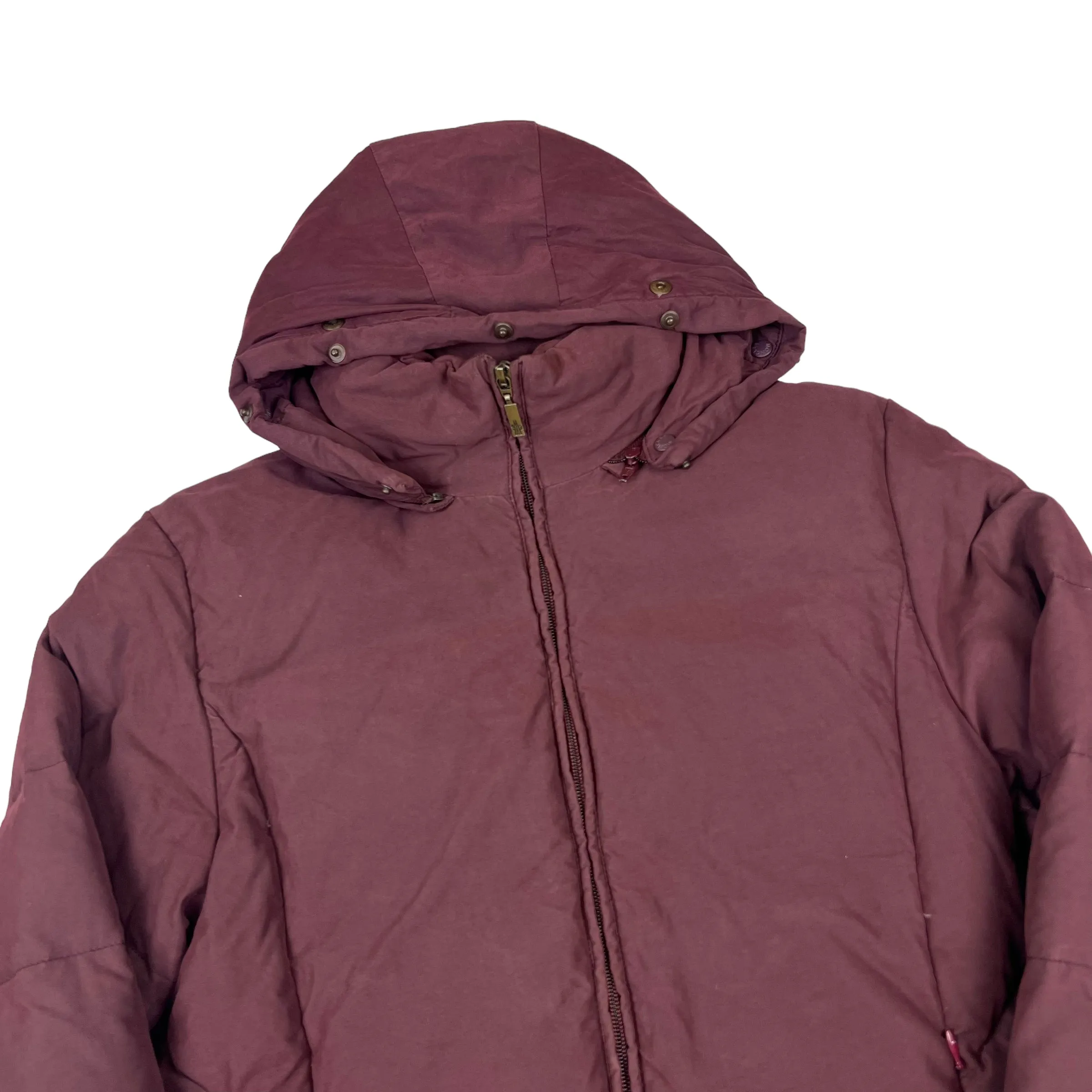 Moncler Maroon Puffer Jacket