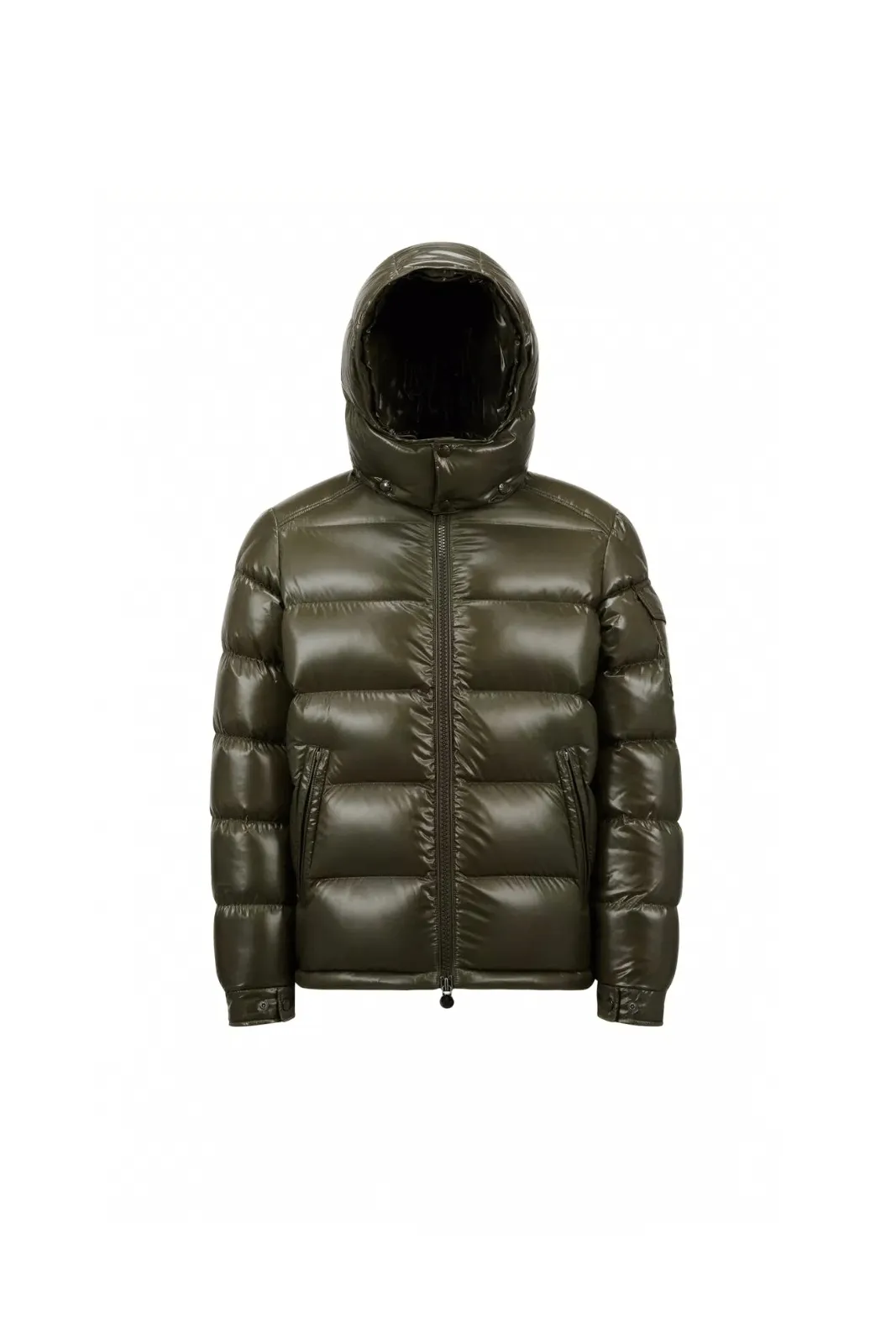 Moncler Maya Short Down Man Jacket Olive