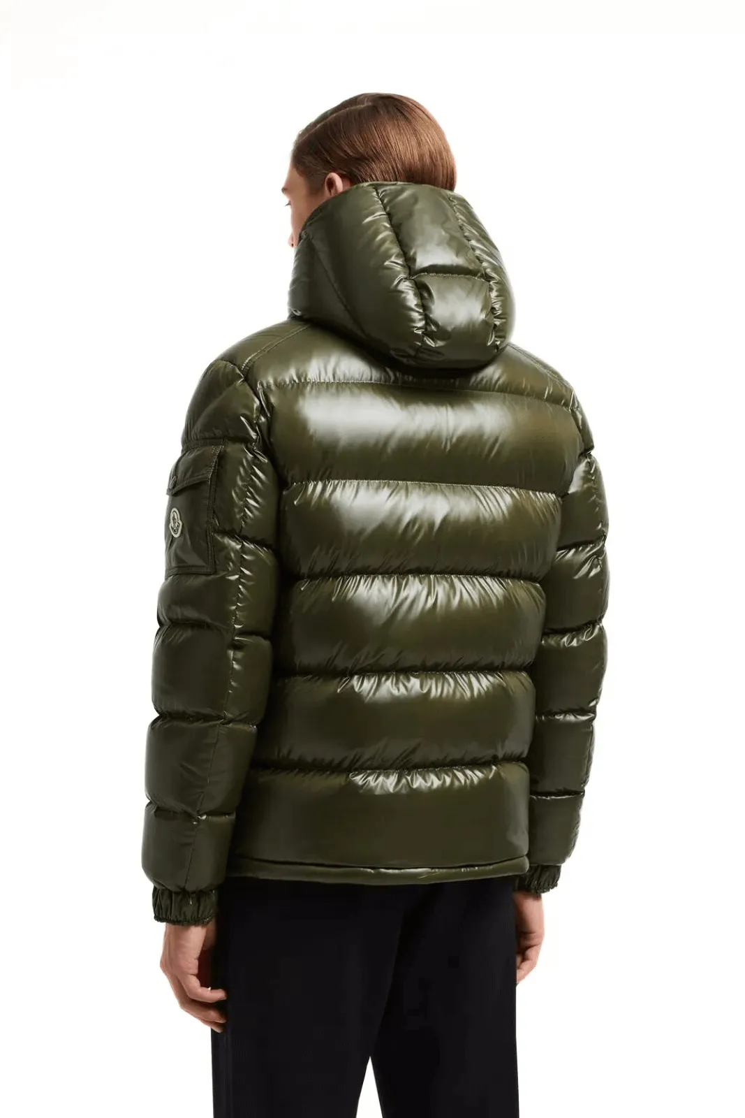 Moncler Maya Short Down Man Jacket Olive