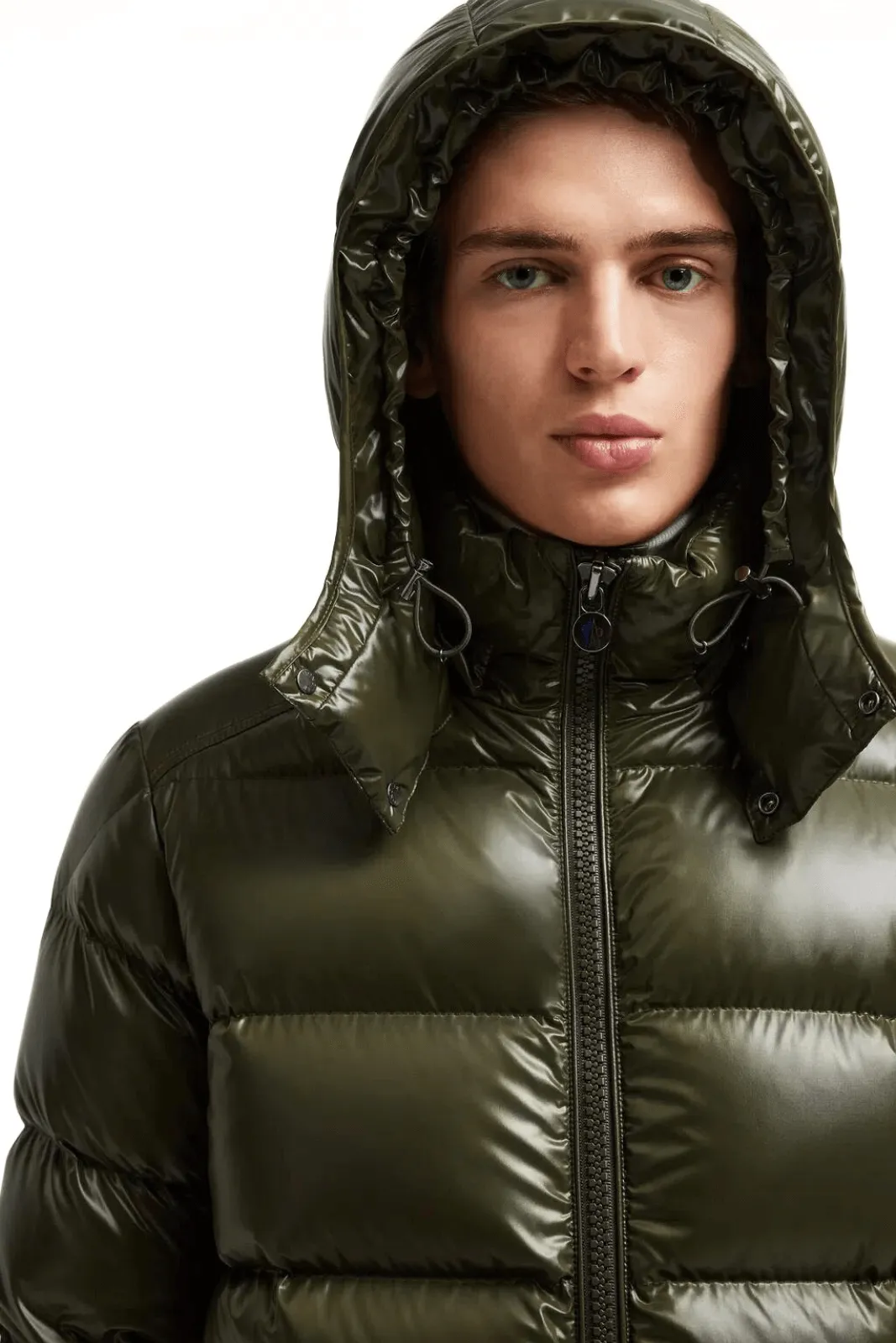 Moncler Maya Short Down Man Jacket Olive