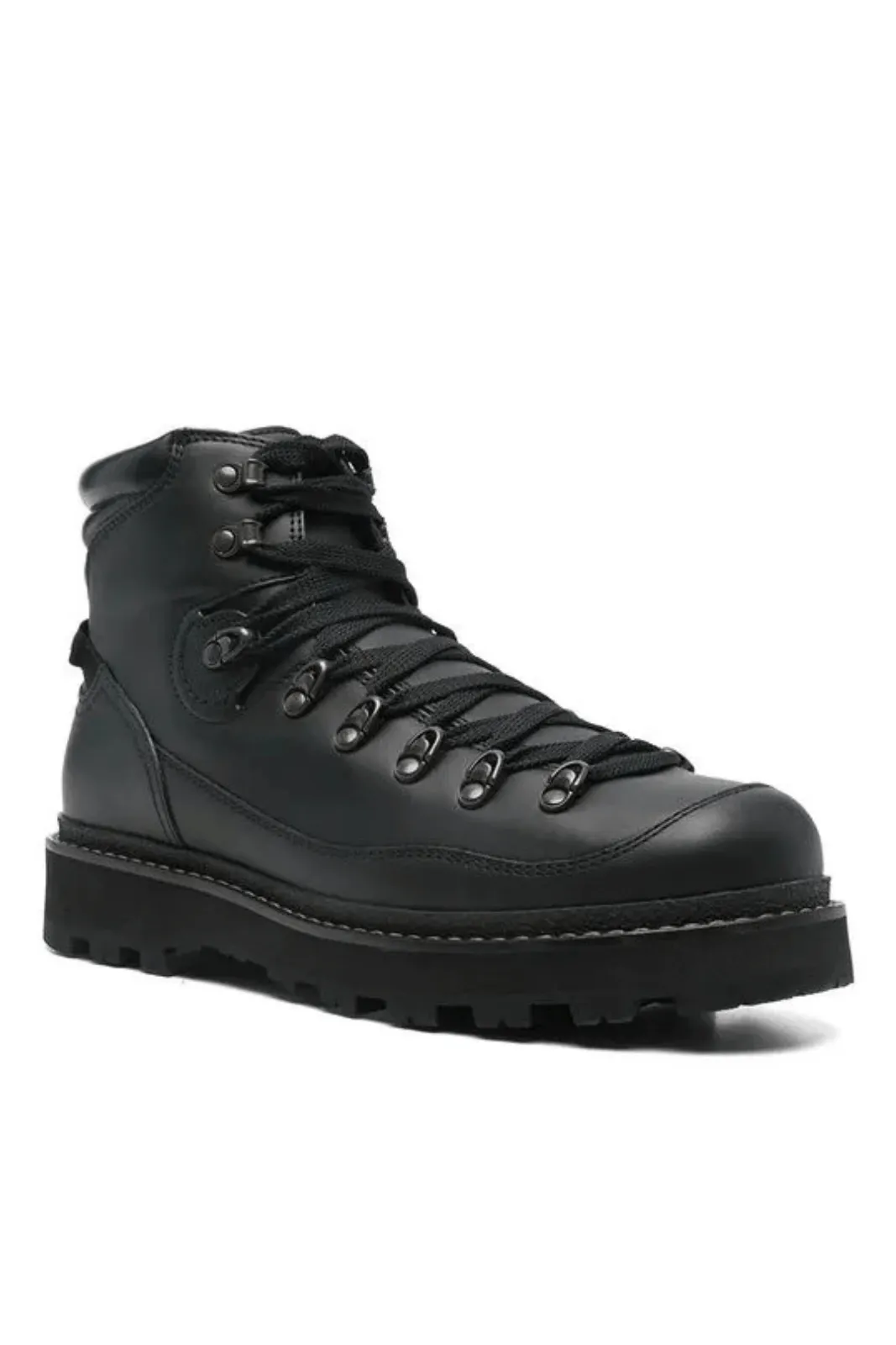 Moncler Peka Men Trek Hiking Black Boots