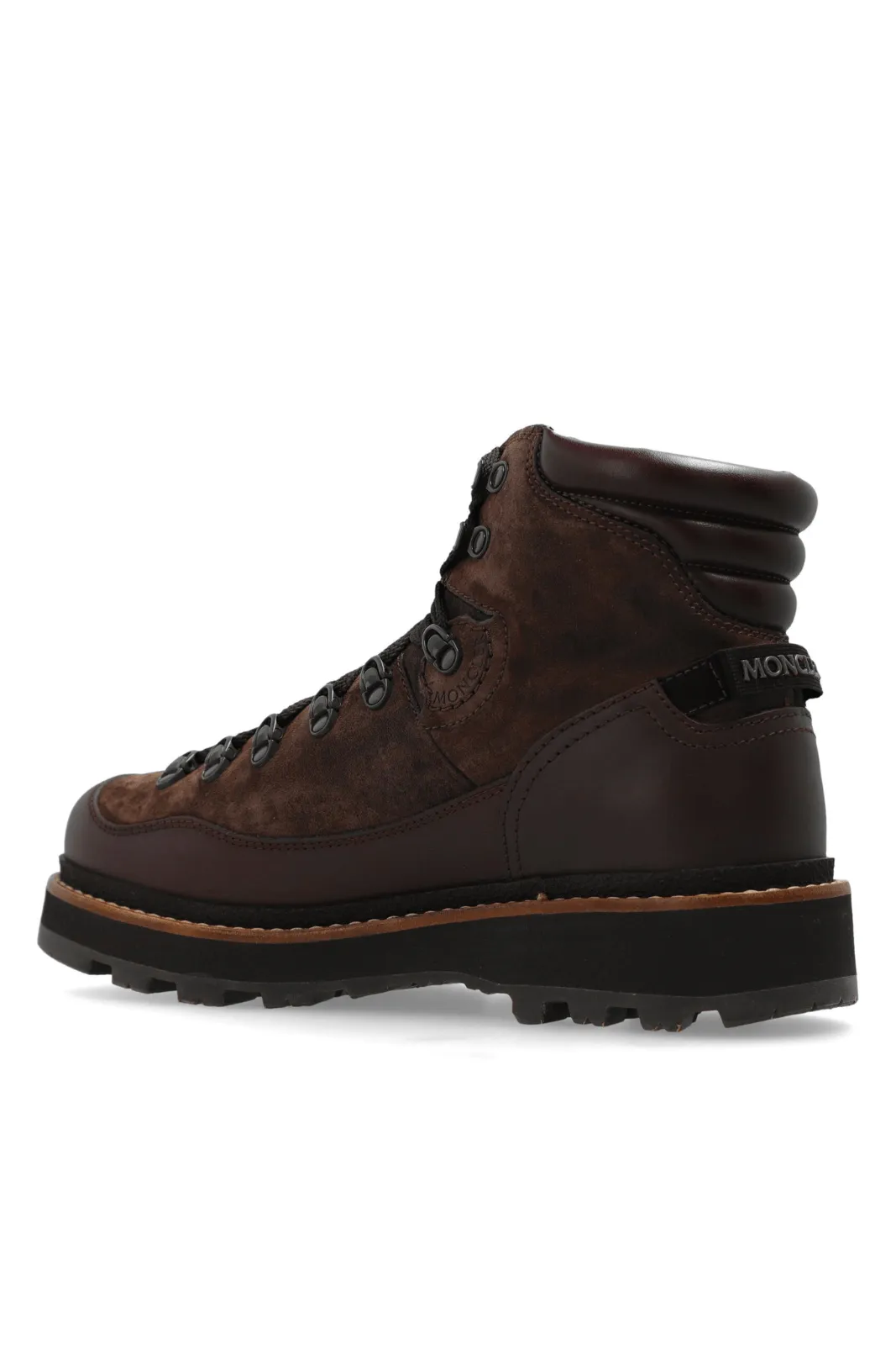 Moncler Peka Men Trek Hiking Brown Boots