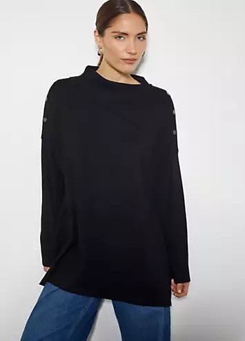 Monsoon Beth Button Jumper | Grattan