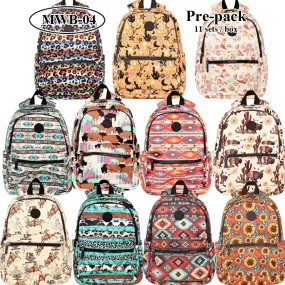 Montana West Western Print Backpack