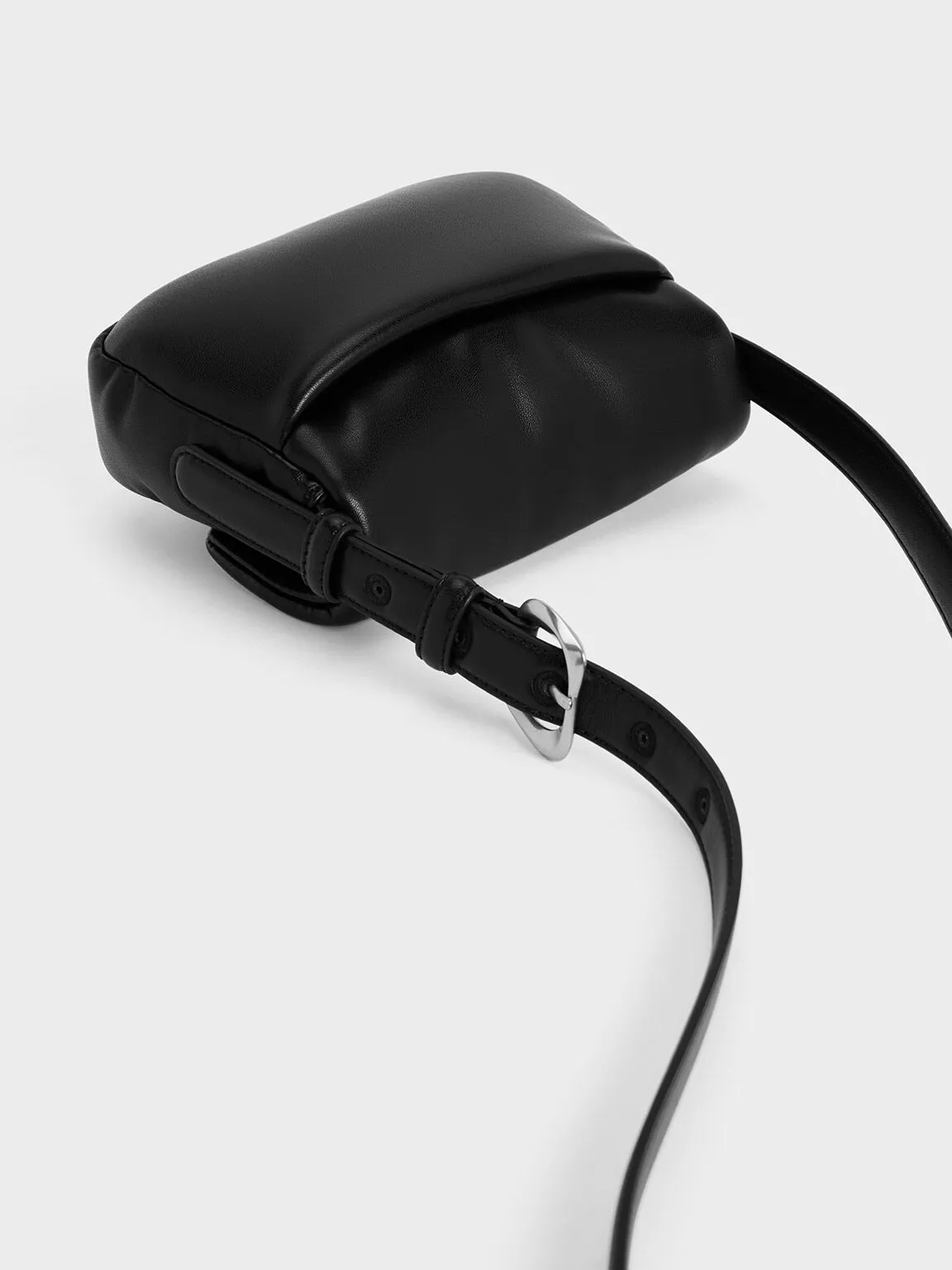 Moore Padded Shoulder Bag - Noir