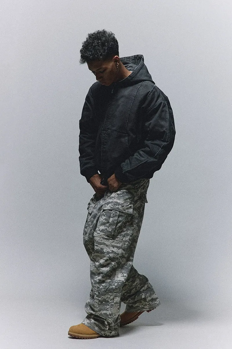 Mosaic Camo Military Cargo Pants