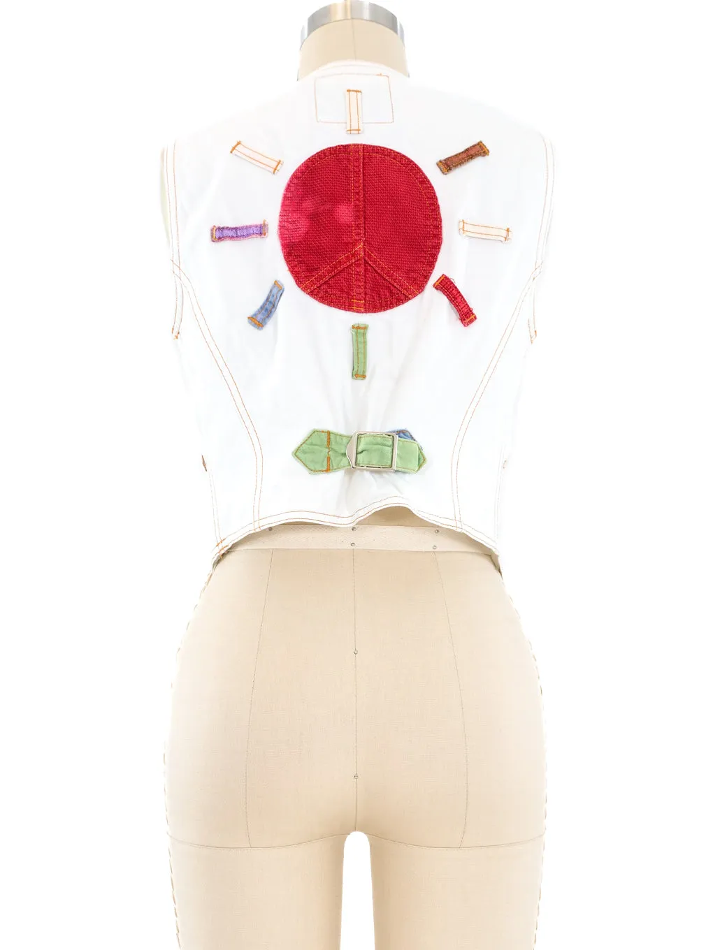 Moschino Belt Loop Motif Vest