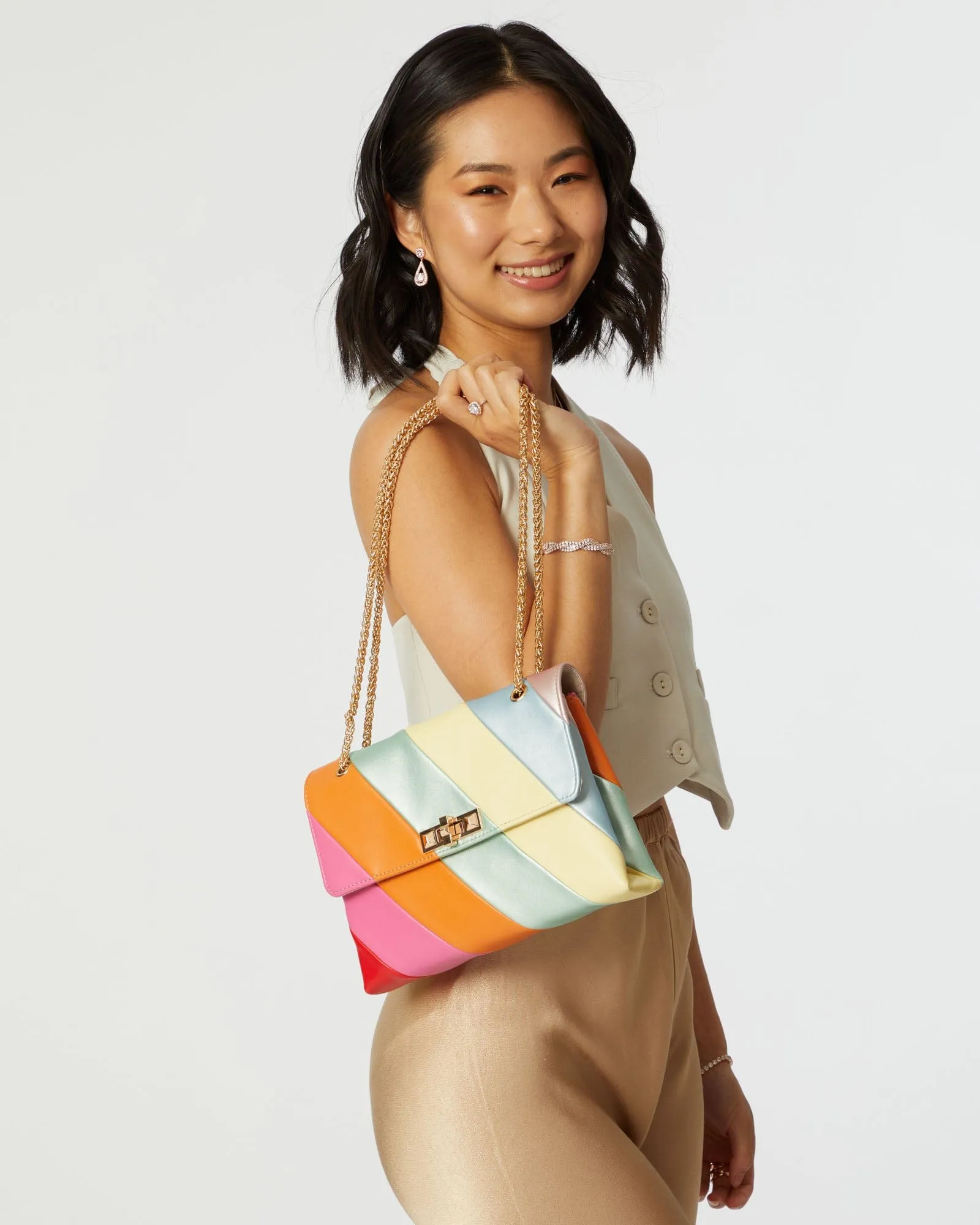 Multi Colour Zion Crossbody Bag