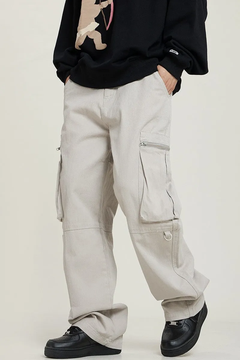 Multi Pocket Functional Cargo Pants