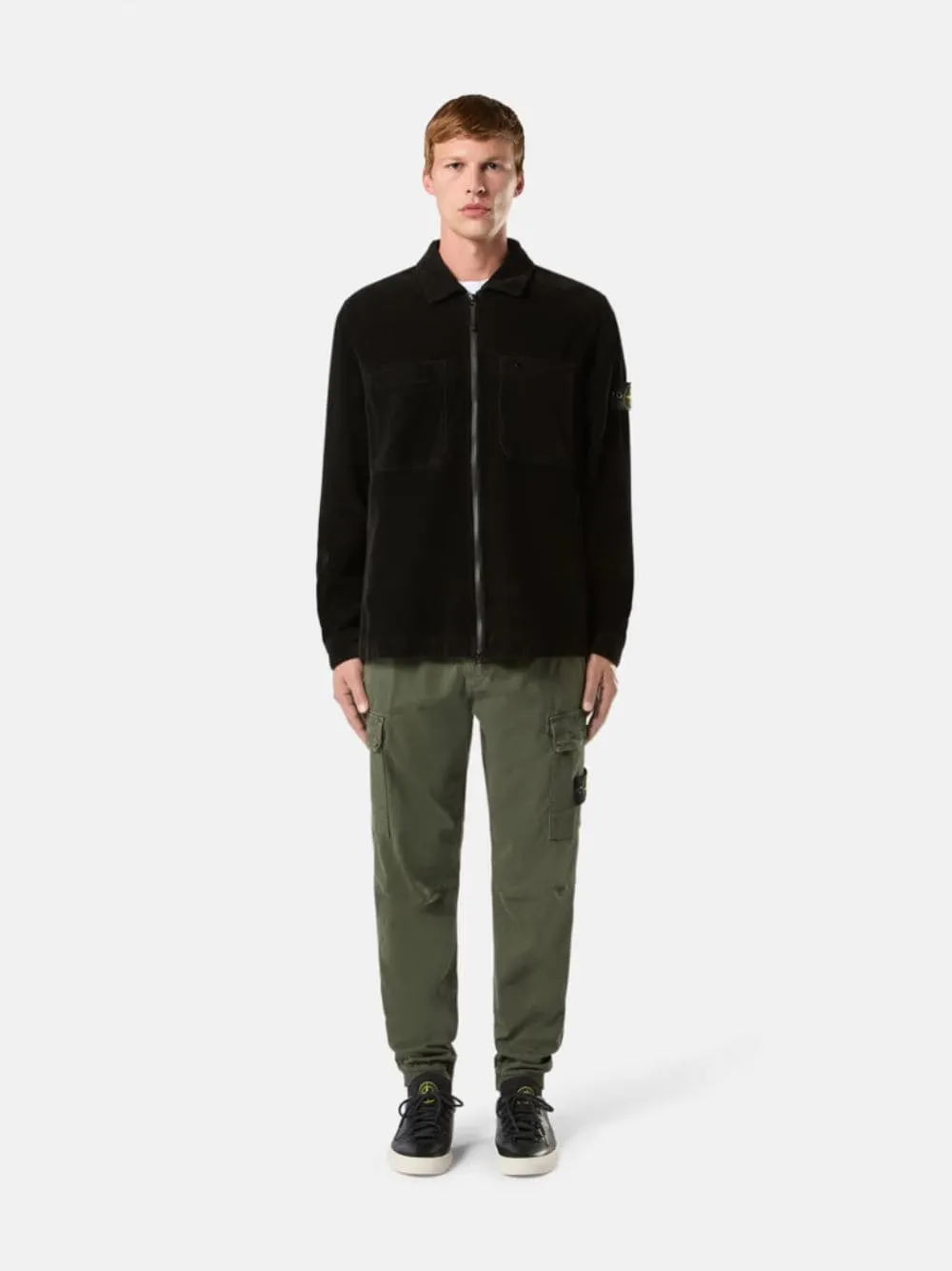 Musk Green Regular Tapered Fit Cargo Pants