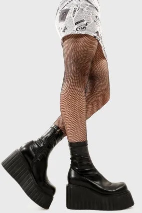 Muster Up Chunky Ankle Creeper Boots