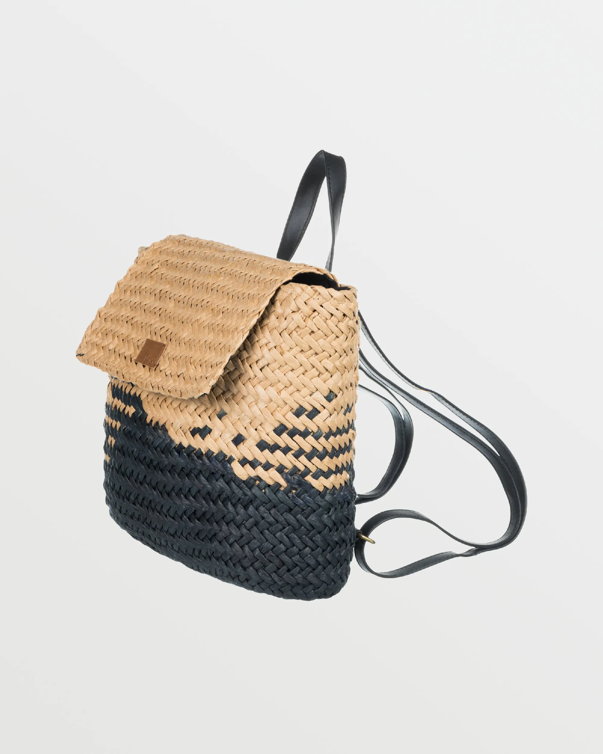 Mysterious Boar Woven Backpack - Natural