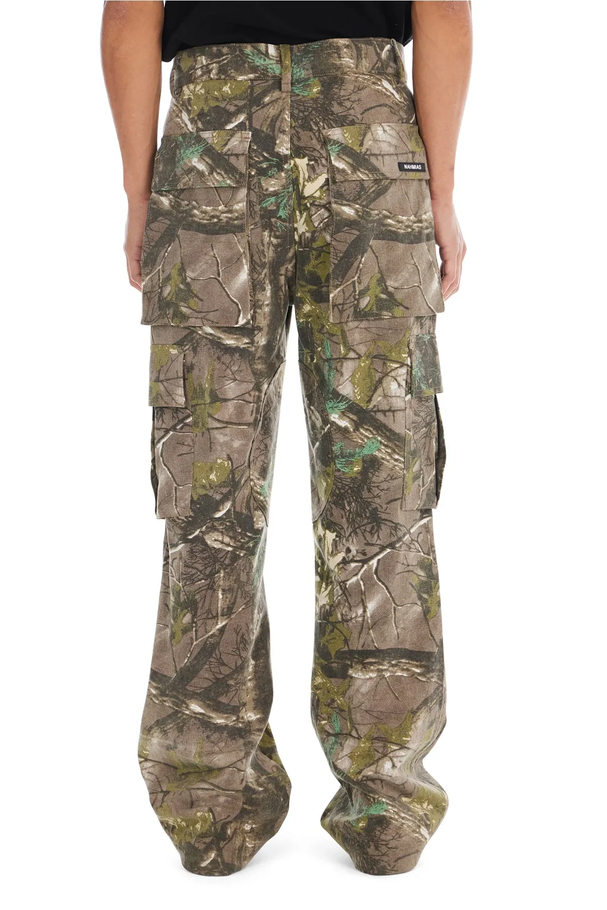 NAHMIAS | CAMO LOGO CARGO PANTS