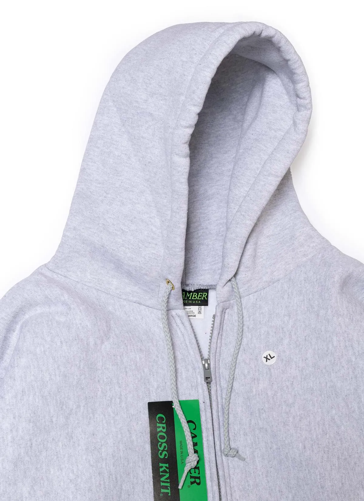 Nakamuraya Camber Heavyweight/12oz Zip Hoodie - Gray