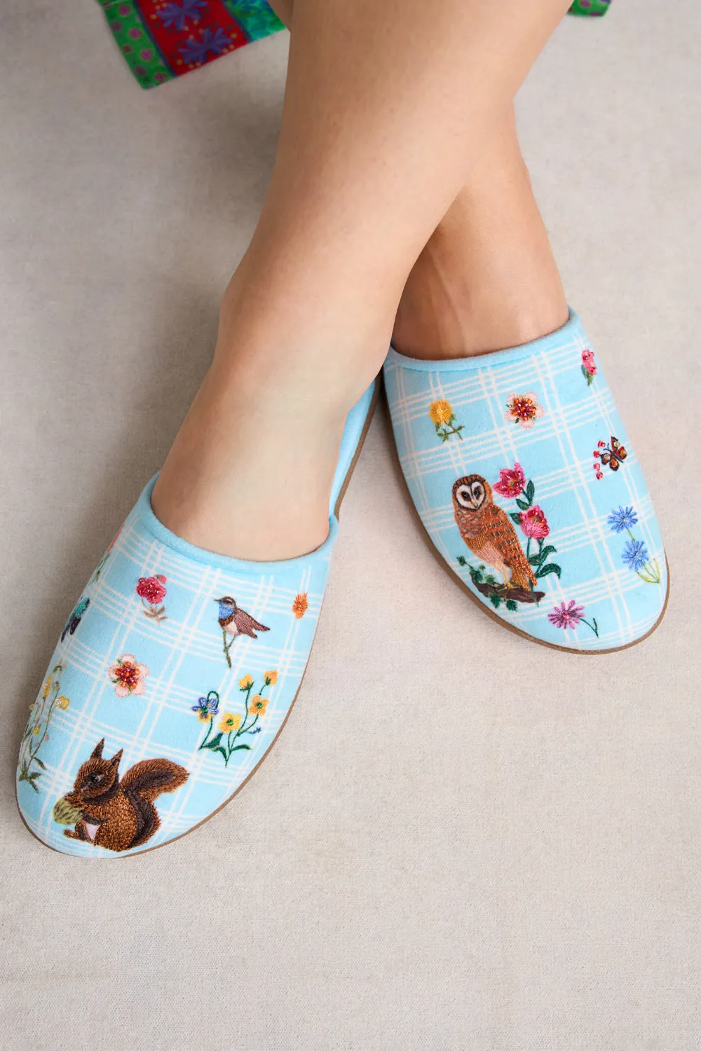 Nathalie Lété Forest Slippers