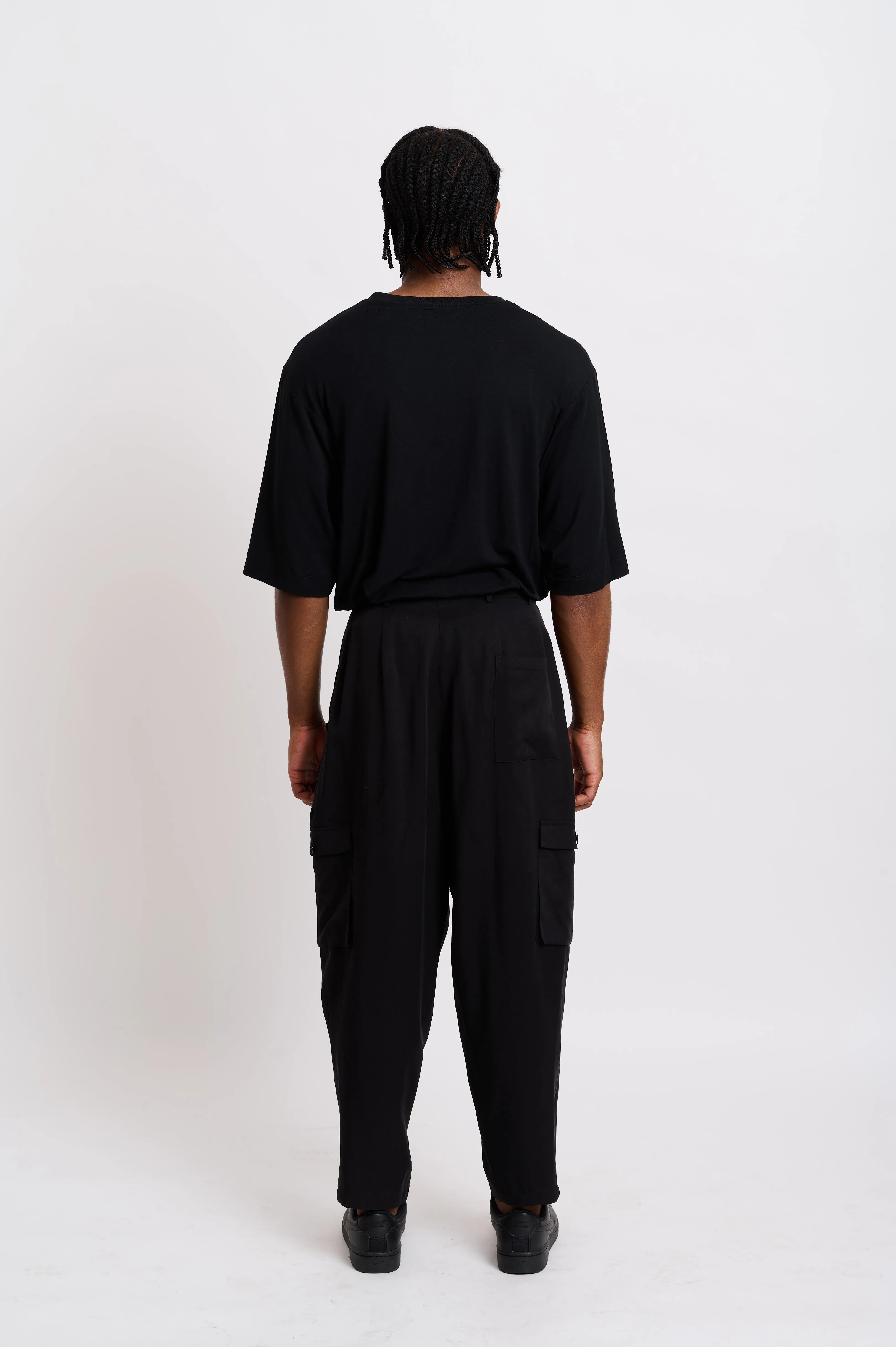 Nathan Cargo Pants - Black