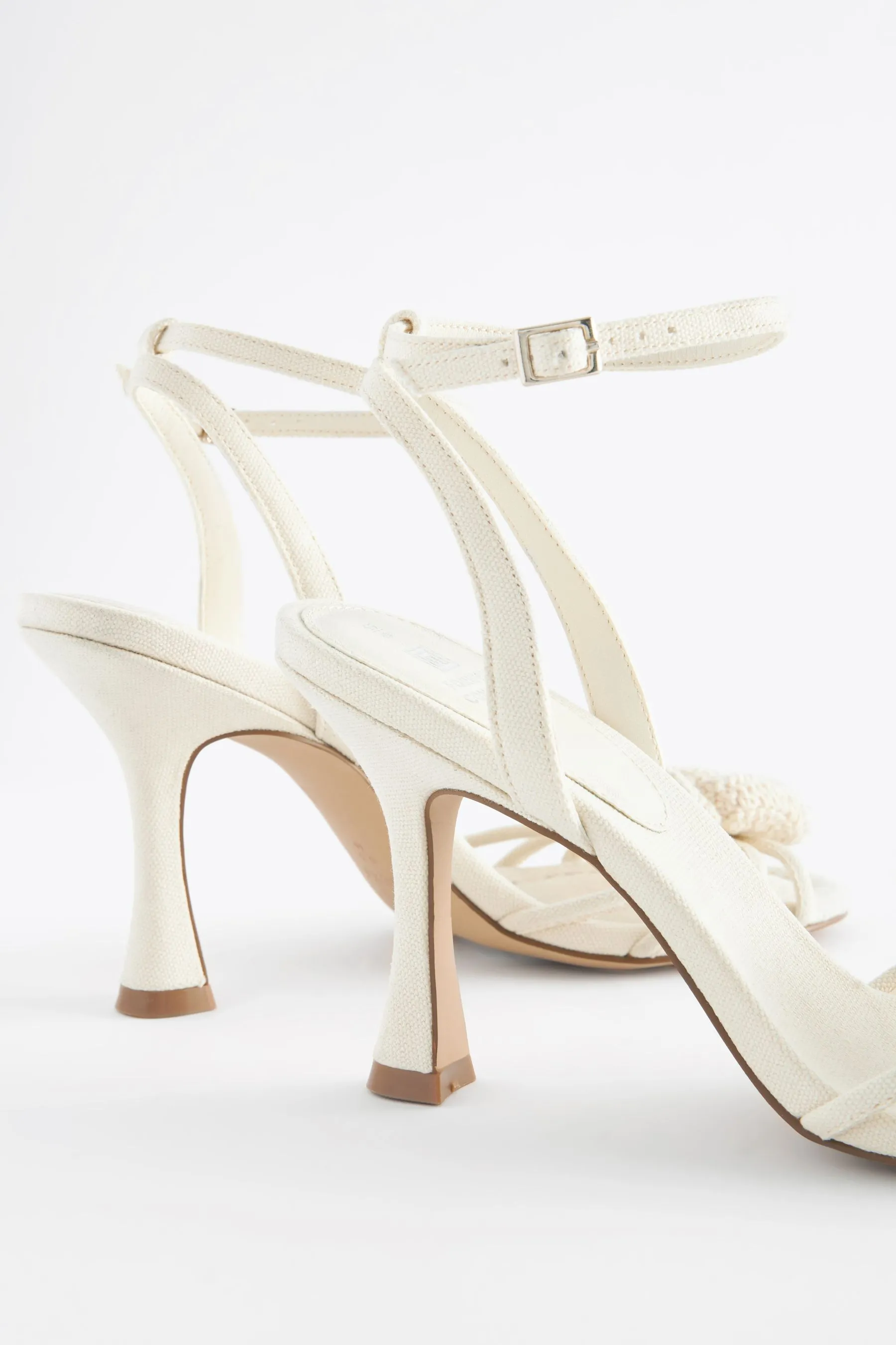 Natural Forever Comfort® Corsage Heeled Sandals