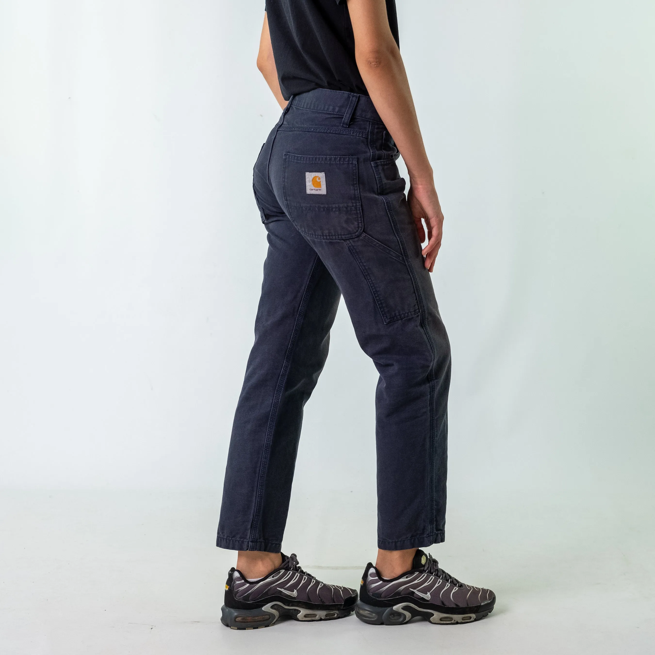 Navy Blue y2ks Carhartt Woven Cargo Pants Baggy Pants (28x32)