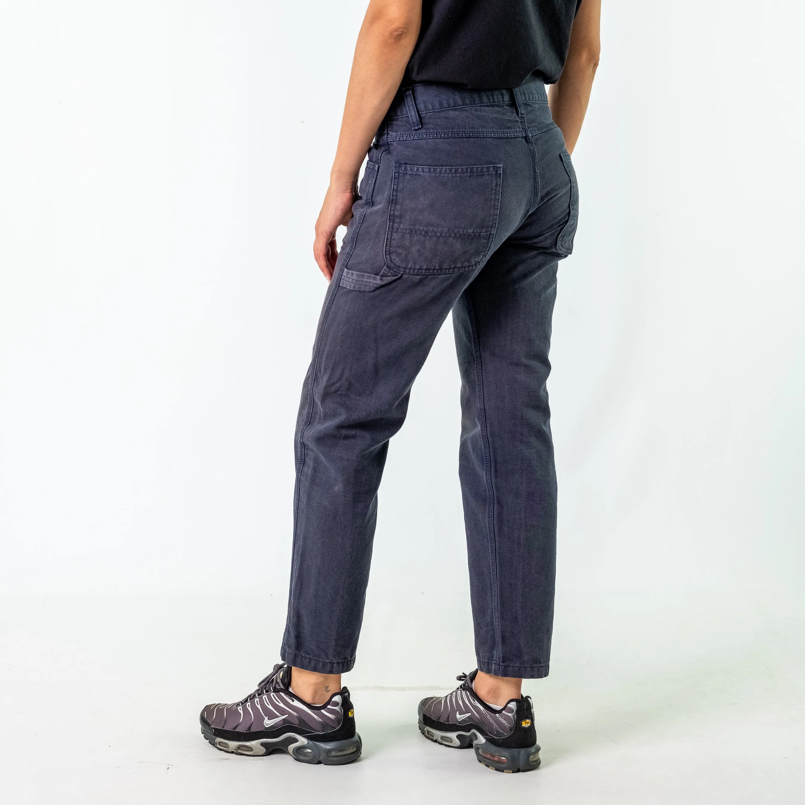 Navy Blue y2ks Carhartt Woven Cargo Pants Baggy Pants (28x32)