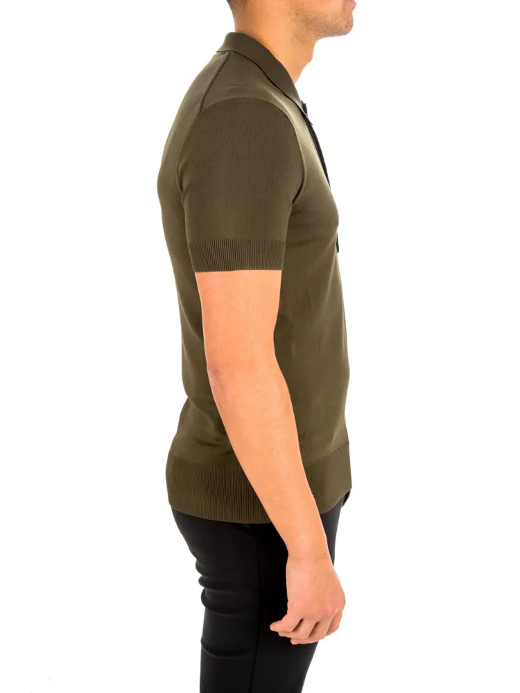 Neil Barrett Knitted Polo | Credomen