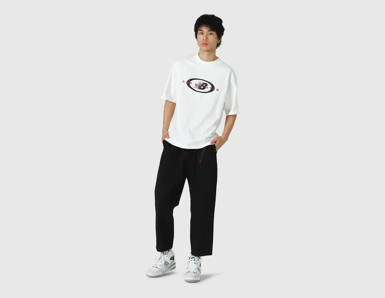 New Balance Archive Oversized T-shirt / Seasalt