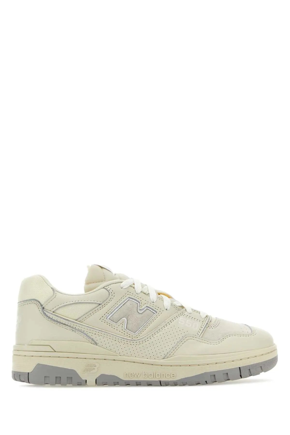 New Balance Sand Leather And Suede 550 Sneakers
