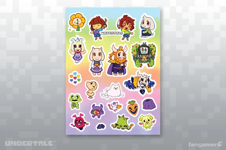 New Friends Sticker Sheet Set A